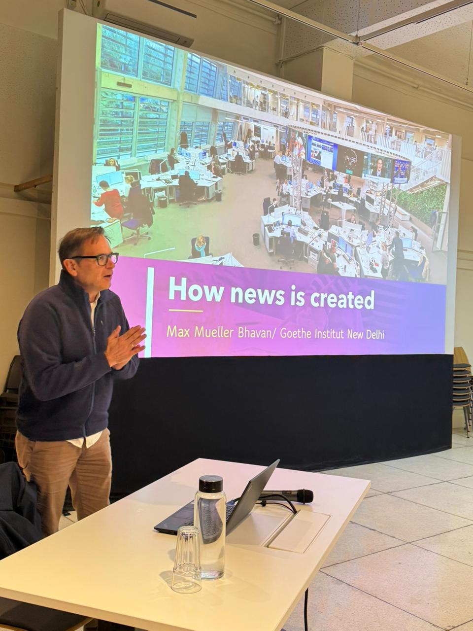 Global Perspectives: Class IX German Learners Attend Journalism Workshop